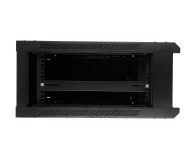 Extralink Szafka wisząca rack 4U 600x600 czarna szklane drzwi EX.2893 - 484912 - zdjęcie 8